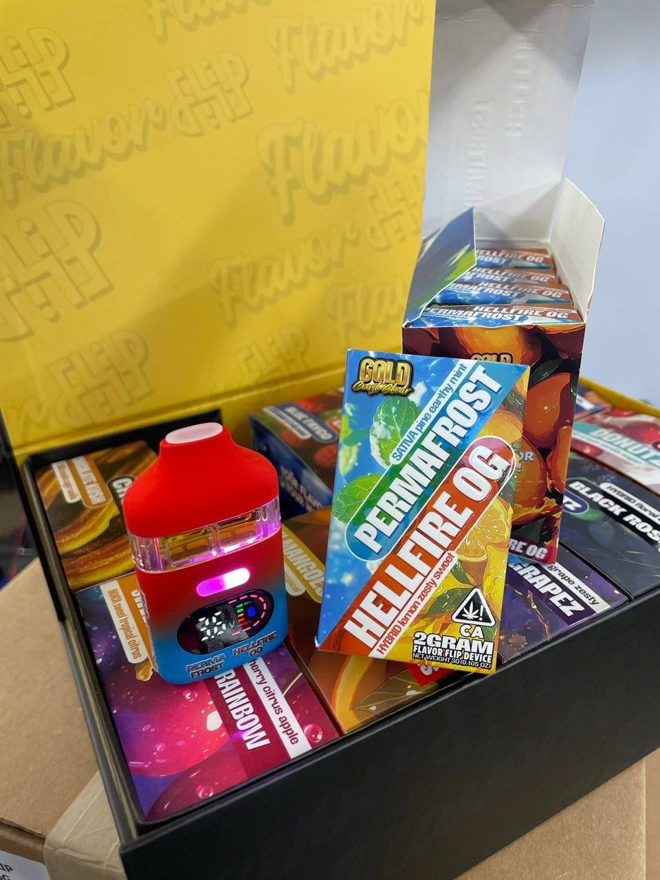 gold coast cure – flavor flip 2g disposables Gold Coast Clear 2G Flavor Flip Disposable