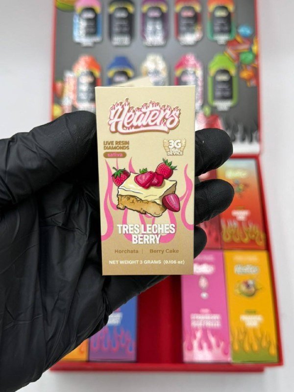 heaters Heaters Dual 3G Live Resin Disposable